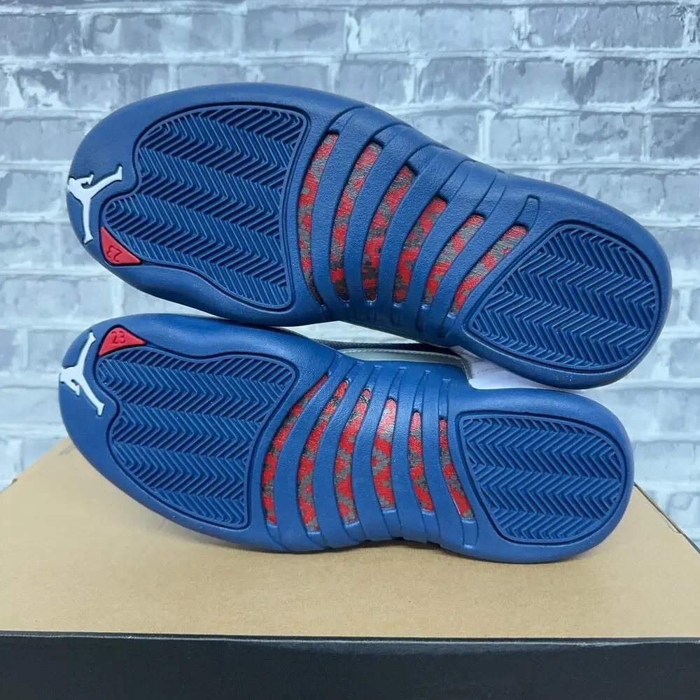 Nike Air Jordan 12 Retro French Blue White CT8013-114 Mens Size 8 New Rare